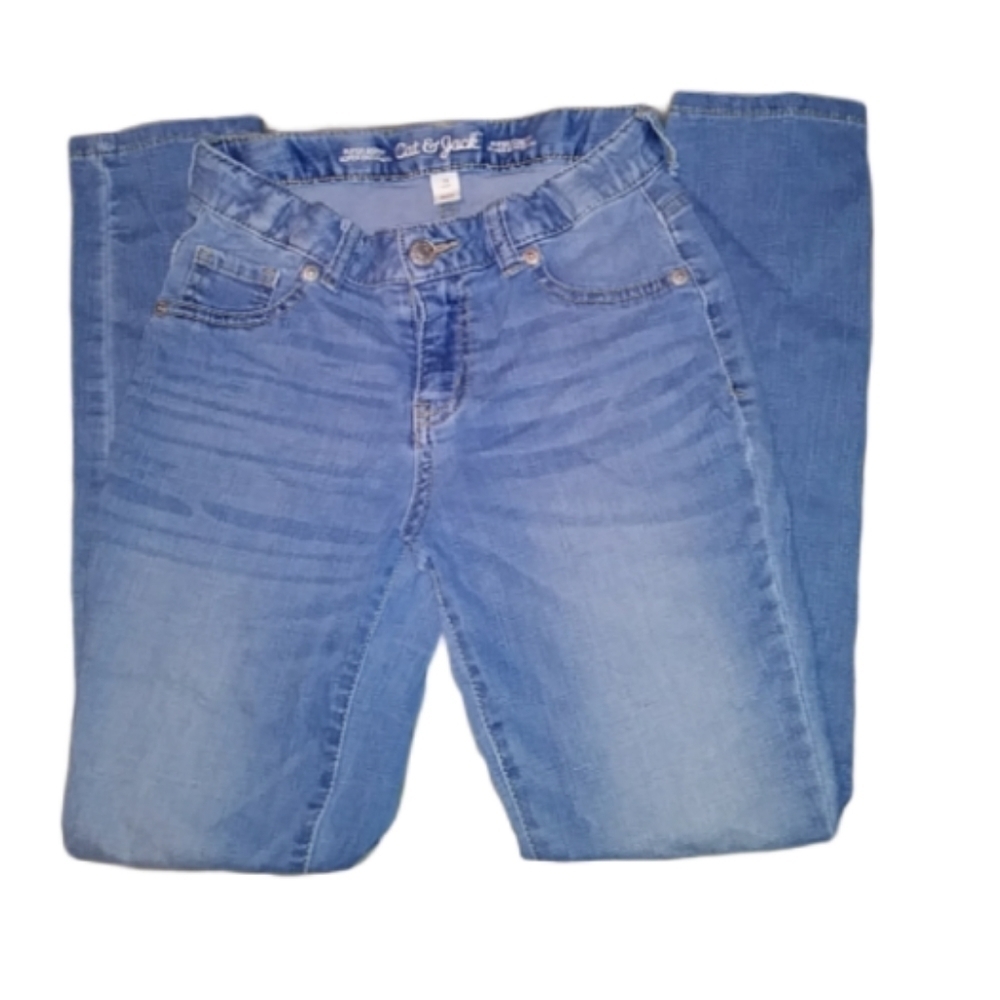 Cat and Jack skinny blue Jeans girls size 12
